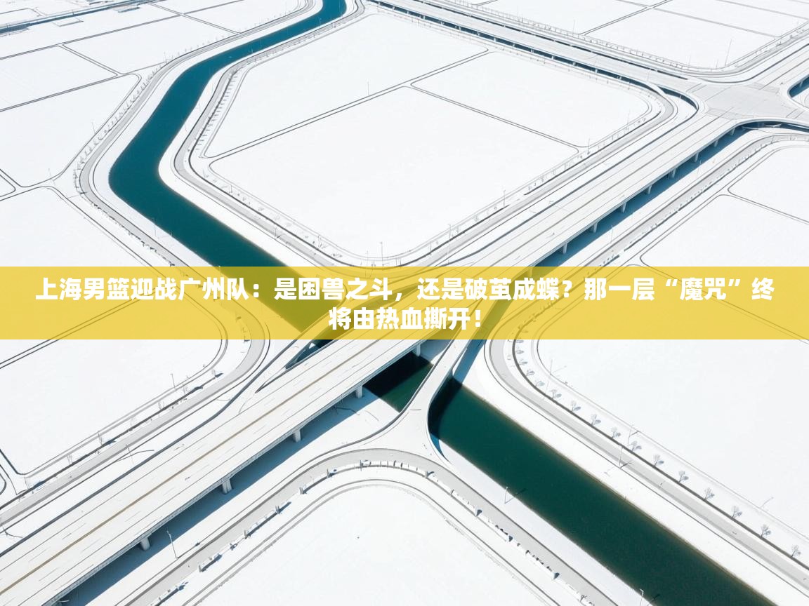 上海男篮迎战广州队：是困兽之斗，还是破茧成蝶？那一层“魔咒”终将由热血撕开！
